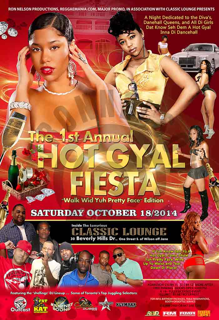 HOT GYAL FIESTA 2014