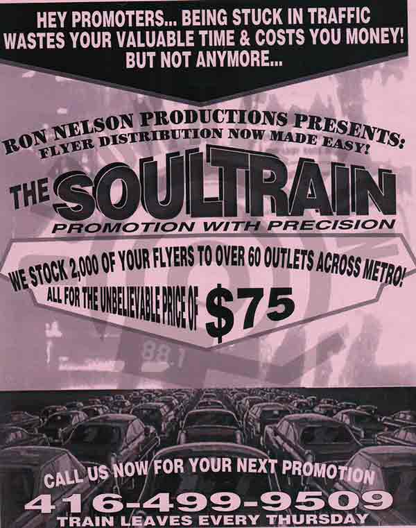 Soul Train RNP Flyer