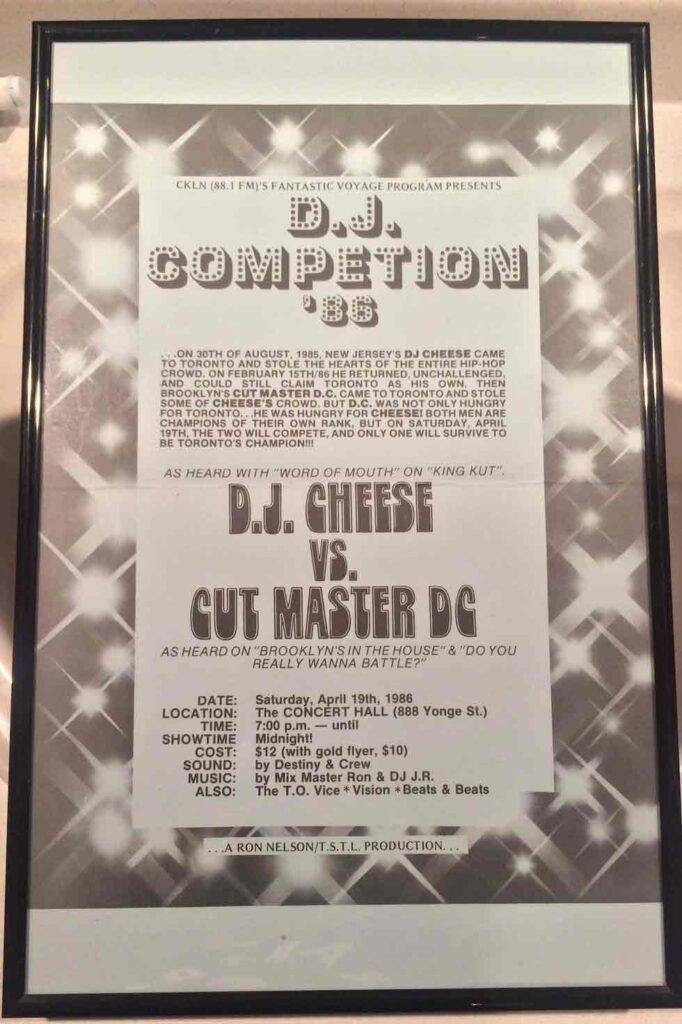 DJ Cheese vs Cutmaster DC 1986