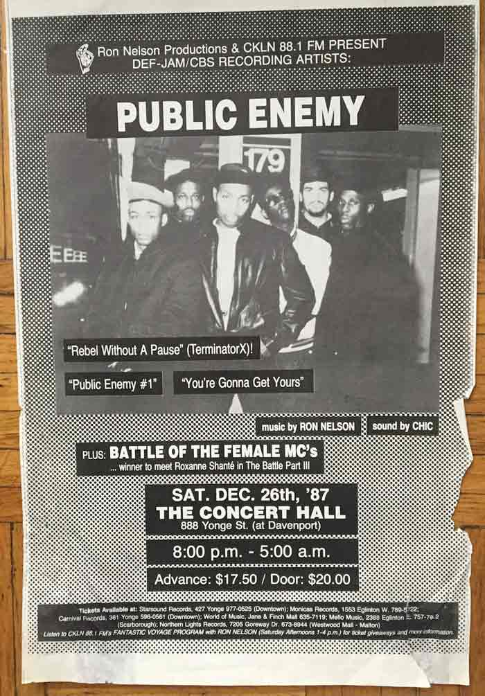 Public Enemy 1987