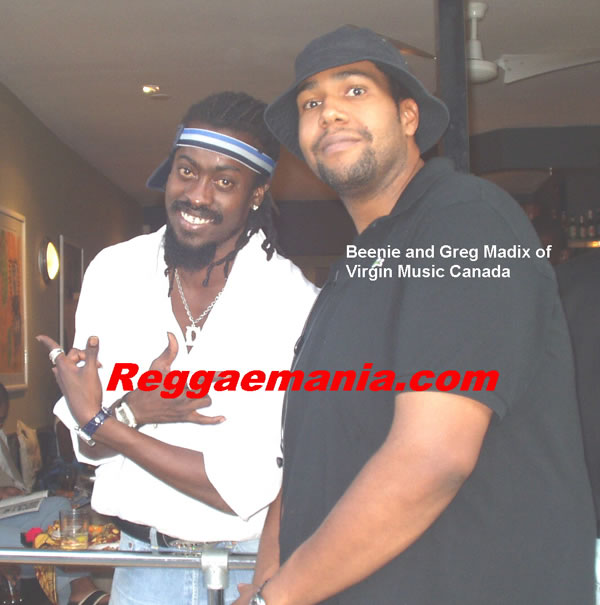 Beenie Man Tropical Storm LP Promo Tour T.O. 07.25.02