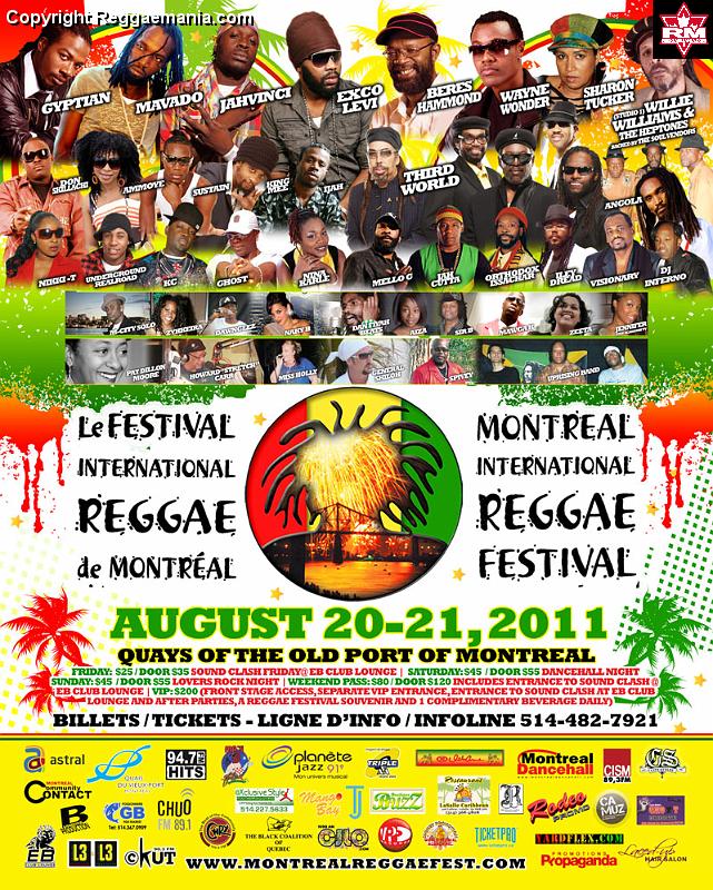 Montreal Reggae Festival 08.20.11