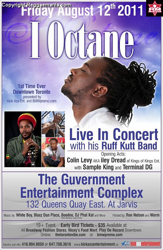I-Octane all Ruff Kutt Band @ Guvernment 08.12.11