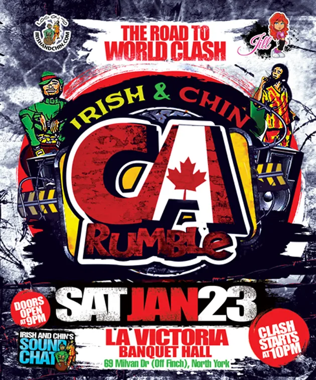 Irish & Chin CA Rumble Road To World Clash @ La Victoria 01.23.16
