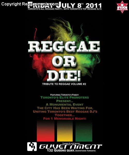 Reggae Or Die Tribute To Reggae Vol Two 07.08.11