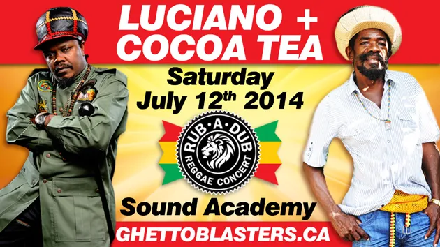 Cocoa Tea @ Sound Academy 07.12.14