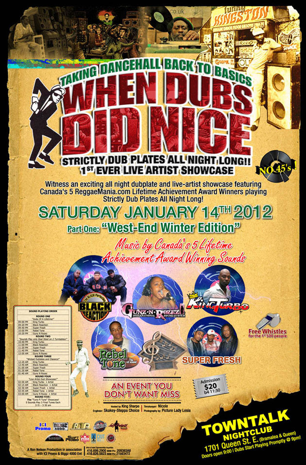 WHEN DUBS DID NICE (Part 01) @ Towntalk Nightclub | 01.14.12